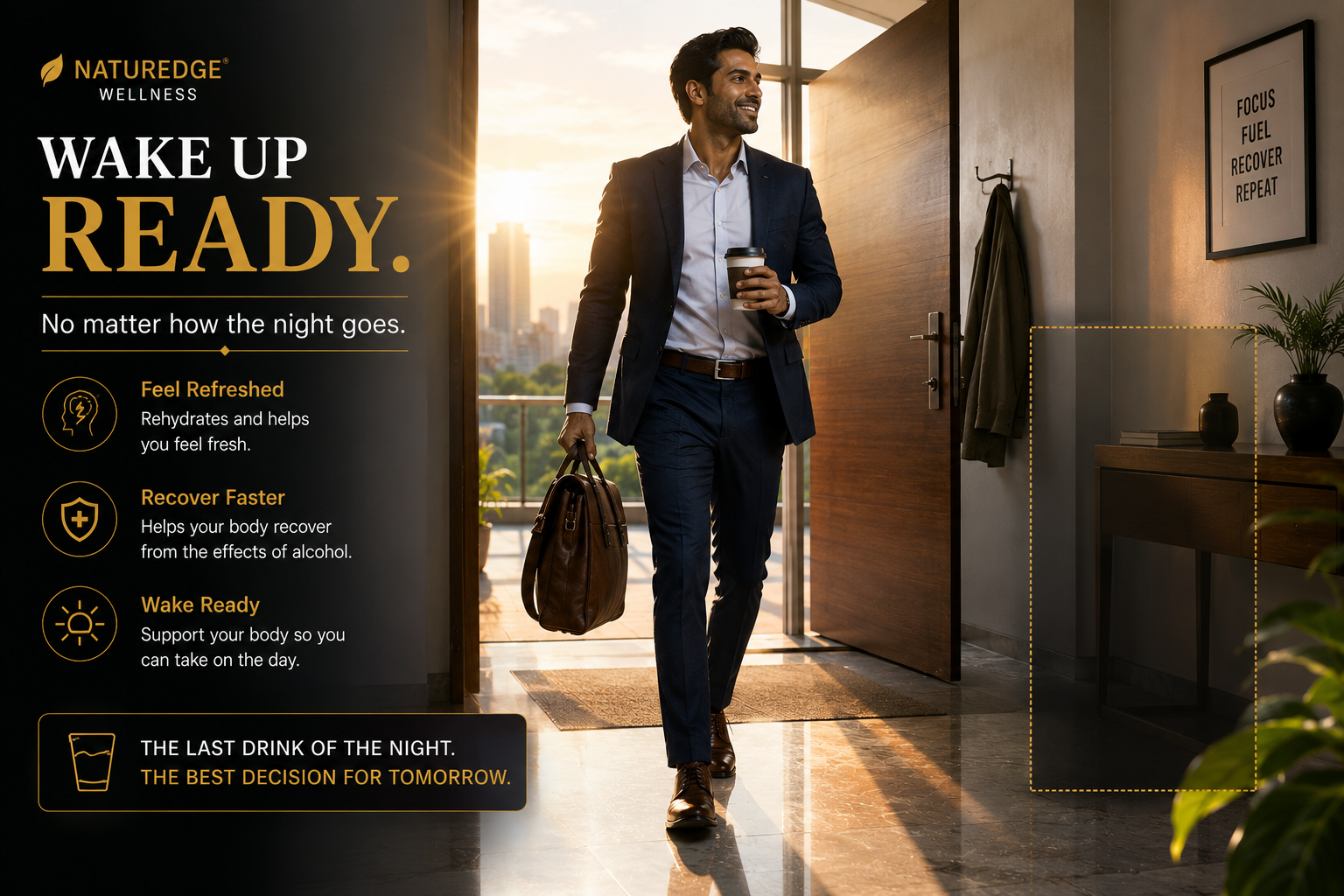 Morning success — ready for the day
